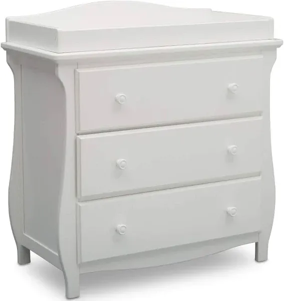 Delta Children Lancaster 3 Drawer Dresser with Changing Top