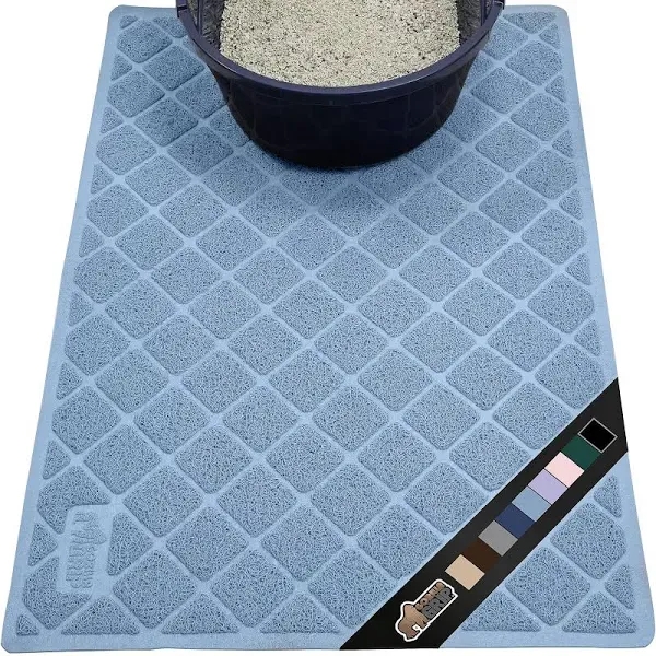 The Original Gorilla Grip Water Resistant Cat Litter Box Trapping Mat