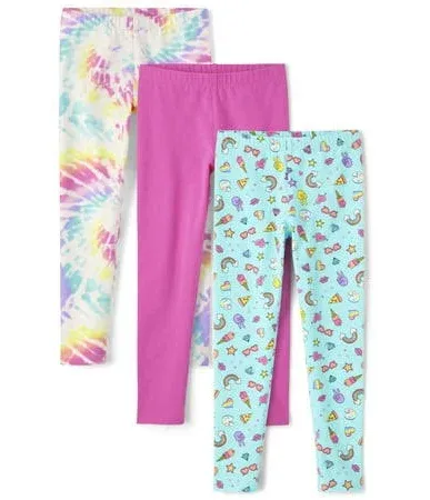 The Children's Place Girls' Printed Everyday Leggings