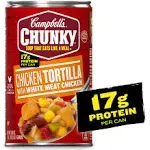 Campbell's Chunky Chicken Tortilla With White Meat Chicken Soup (1.16 lbs)