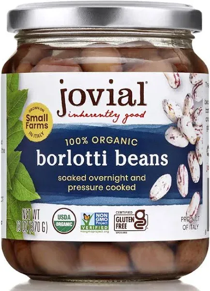 Jovial Organic Borlotti Beans