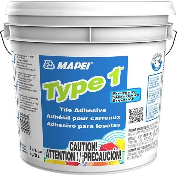 Mapei Type 1 Ceramic Tile Mastic 0116504