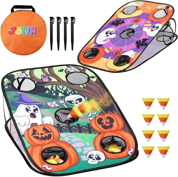 JOYIN Halloween Toss Game Board with Bean Bag for Kids Outdoor multicolour 