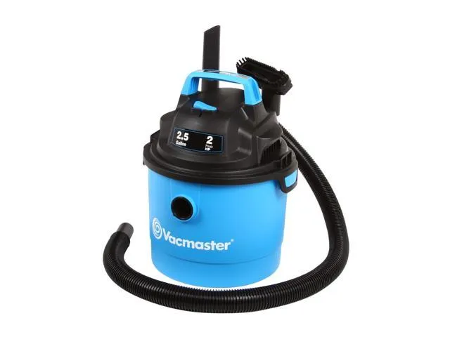 Cleva Vacmaster VOM205P 2.5 Gallon 1.75 HP Portable Wet Dry Vacuum