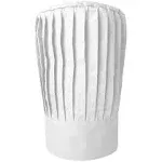 12&#034; Tall Chef Hat. One Size fits most.