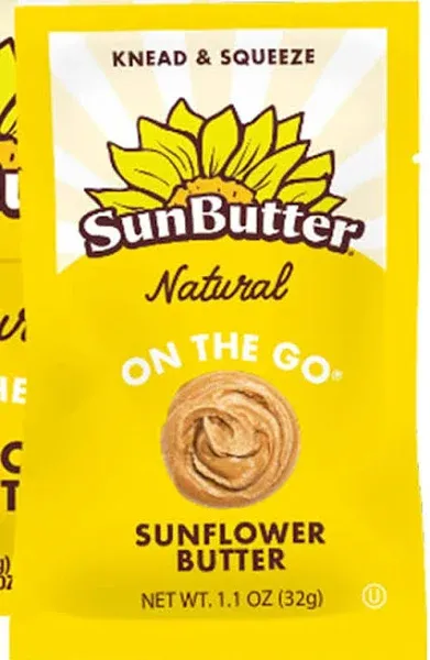 Natural On the Go 30 Pack SunButter Pouches