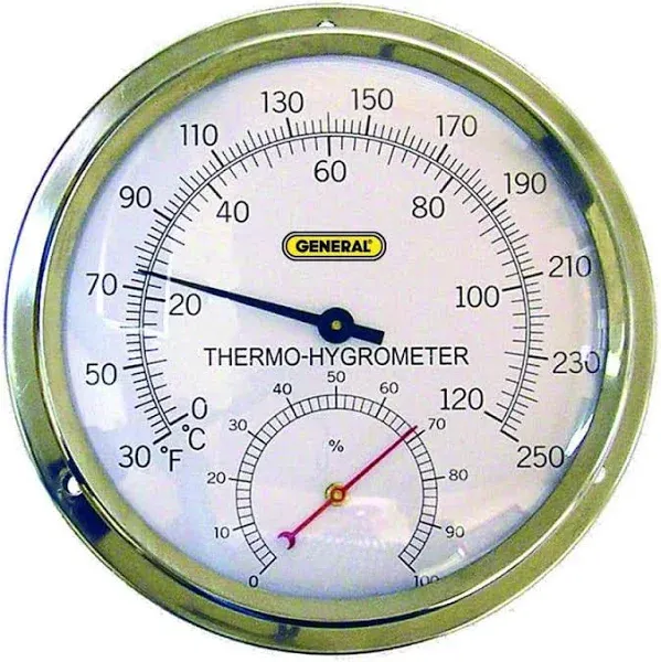 A600FC High Temperature Analog Thermo-Hygrome<wbr/>ter