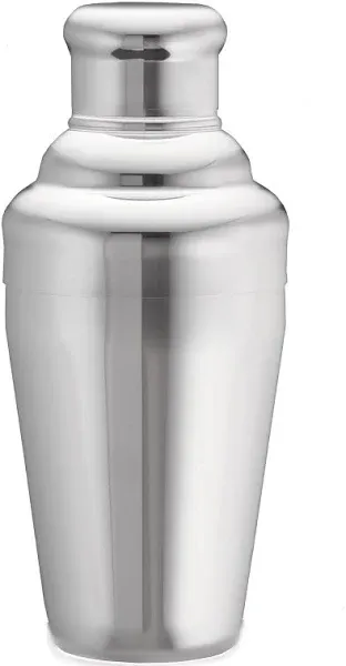 3-Piece Stainless Steel Cocktail Shaker 12-Ounce