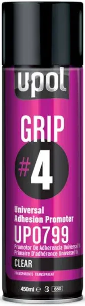 U-POL 799 Grip #4 1K Universal Adhesion Promoter Aerosol Spray 450 ml - UP0799