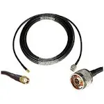 Proxicast Low-Loss Coax Extension Cable (50 Ohm) - SMA male to N male - for 3G/4G/LTE/Ham/ADS-B/GPS/RF Radio to Antenna or Surge Arrester US