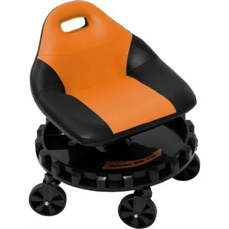 Traxion, Inc. 2-703 Pro Gear Race Seat W Spin Tray Orange