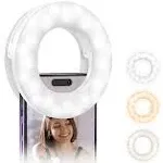 Clip-on Ring Light with 3 Light Mode