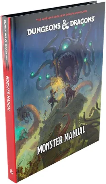 Dungeons & Dragons Rpg: Monster Manual Hard Cover (2024)