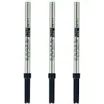 Cross Gel Rollerball Pen Refill Black/Slim 3-Pack