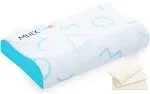 MLILY Pillow for Sleeping, Adjustable Memory Foam Pillow for Bed Set, Breatha...