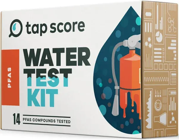 Certified Tap Water PFAS Test Kit | Easy Sampling & Lab Analysis