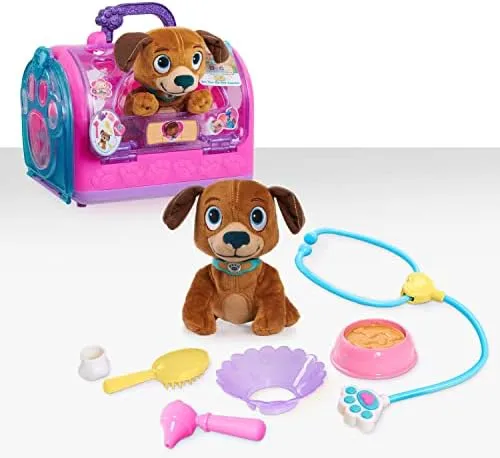 On-the-Go Pet Carrier Findo Stuffed Animal and Doctor Kit Pretend Play, Toys ...