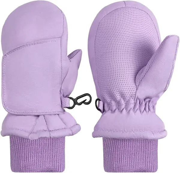 N'Ice Caps Kids Waterproof Snow Mittens Cold Weather Thinsulate Insulated