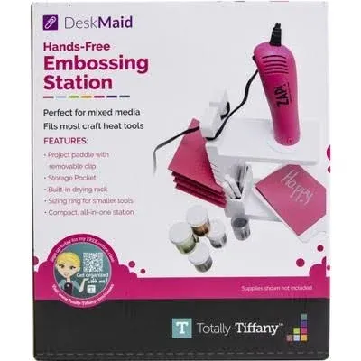 Totally Tiffany Hands Free Embossing Station by Desk Maid All New Free Shipping