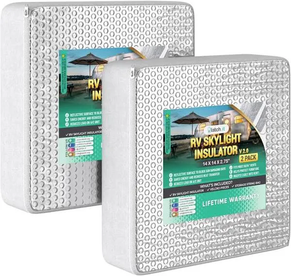 LATCH.IT RV Skylight Insulator 2-Pack