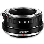 Kentfaith Nikon F/AF Ai AI-S Mount Lens to Nikon Z6 Z7 Camera K&F Concept Lens Mount Adapter