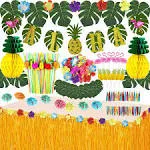 Jophmo Tropical Luau Party Decoration Pack