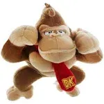 Nintendo 10.5" Donkey Kong Plush Doll - Animal Themed, Soft & Colorful Toy Figure