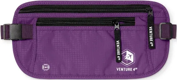 VENTURE 4TH Travel Money Belt – Travel Wallet &amp; Passport Holder