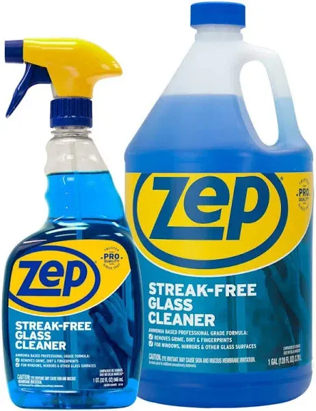 Zep 32 oz. Streak-Free Glass Cleaner (Case of 4)