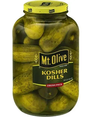 Olive Kosher Dills Jumbo Pickles - 1 Gallon Jar (128 fl oz)