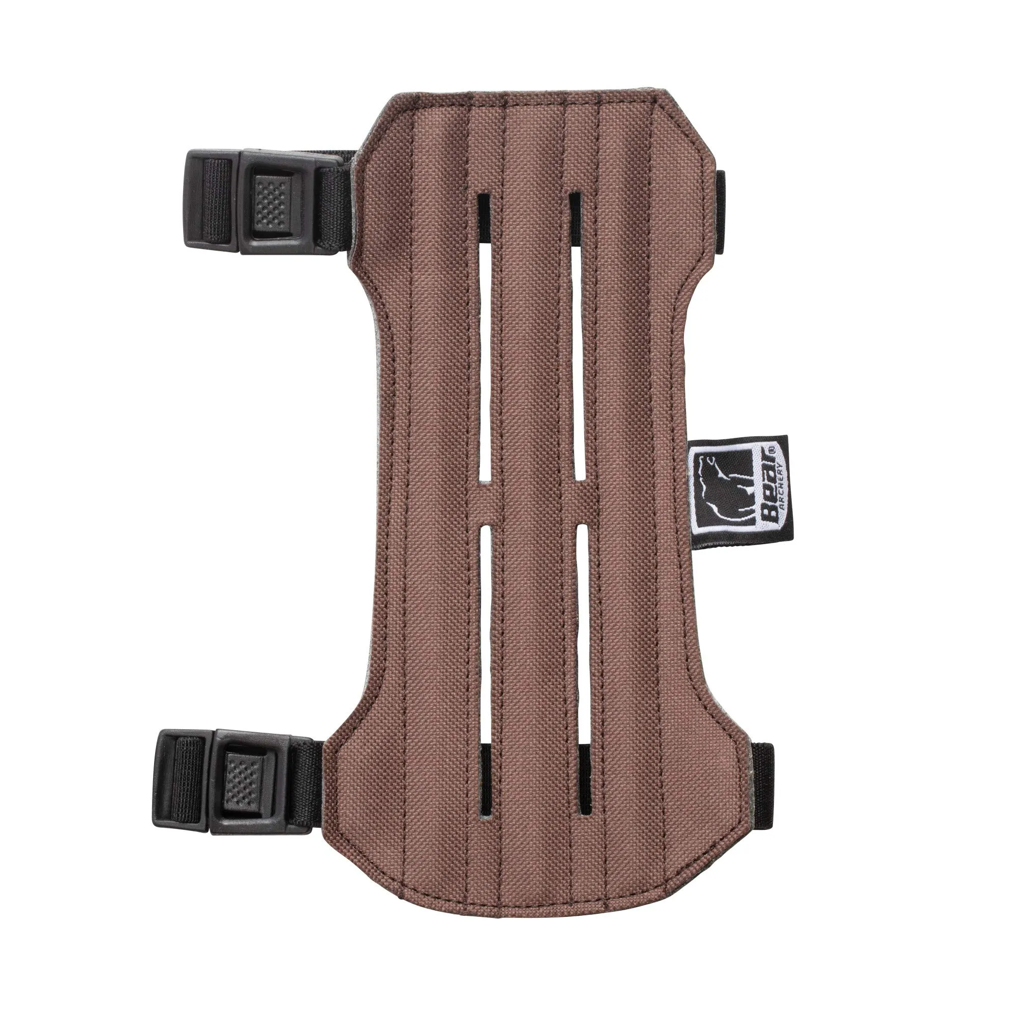 Adjustable Cordura Arm Guard with Vented Design, Brown, Size