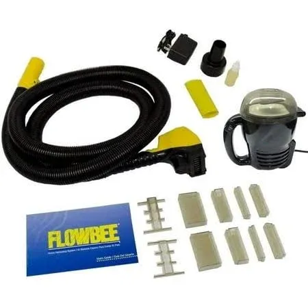 Flowbee Haircutting System with Flowbee Super Mini-Vac &amp; accessories