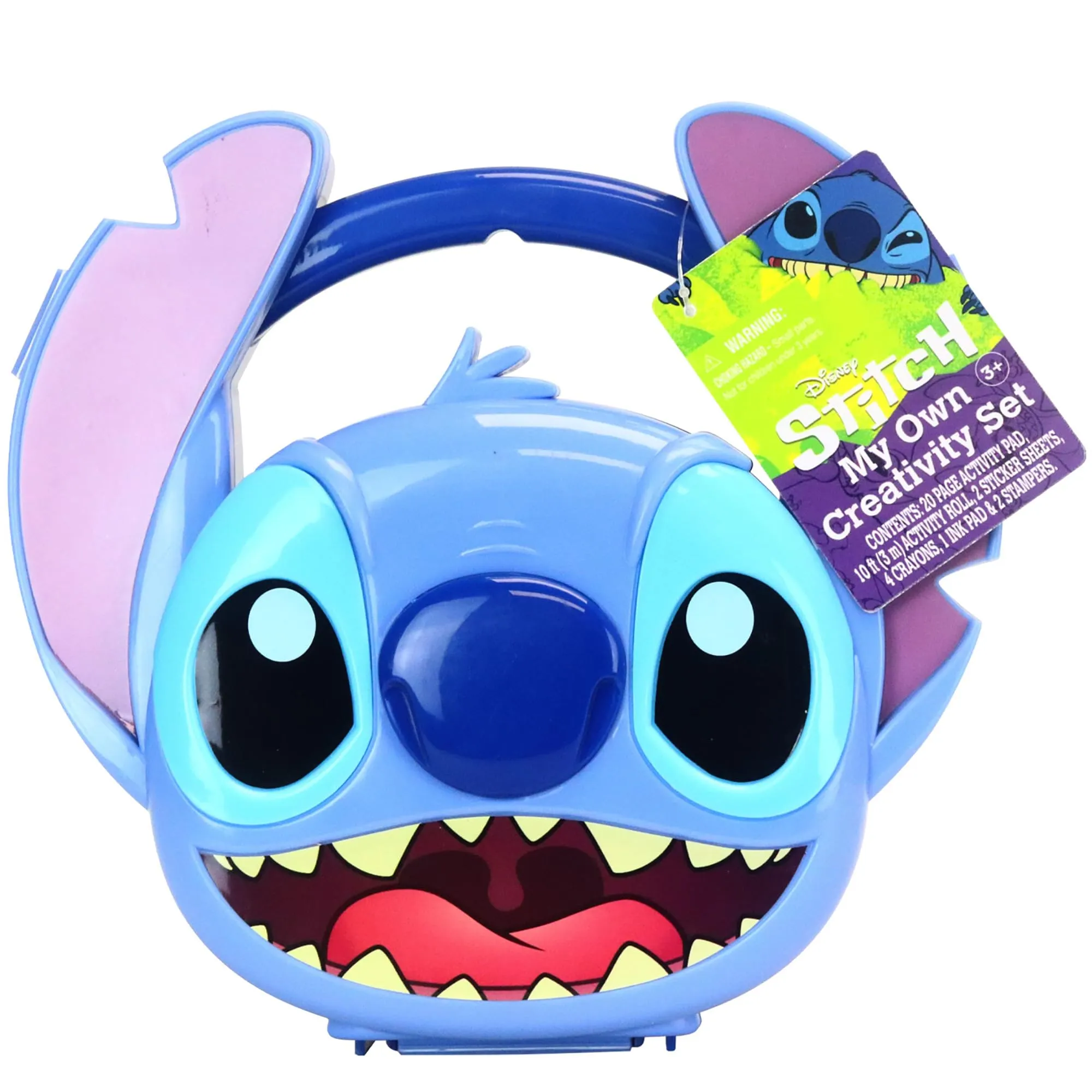 Disney: My Own Creativity Set with Stitch Carrying Case, Kids Ages 3+