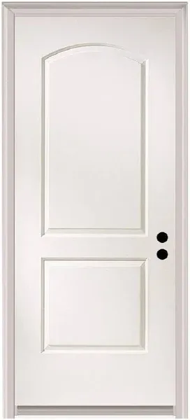 32 in. x 80 in. Caiman Left-Hand Primed Composite 20 Min. Fire-Rated House-to-Garage Single Prehung Interior Door