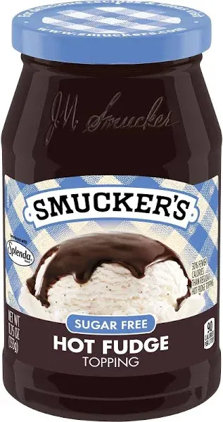 Smucker's Hot Fudge Sugar Free Toppings