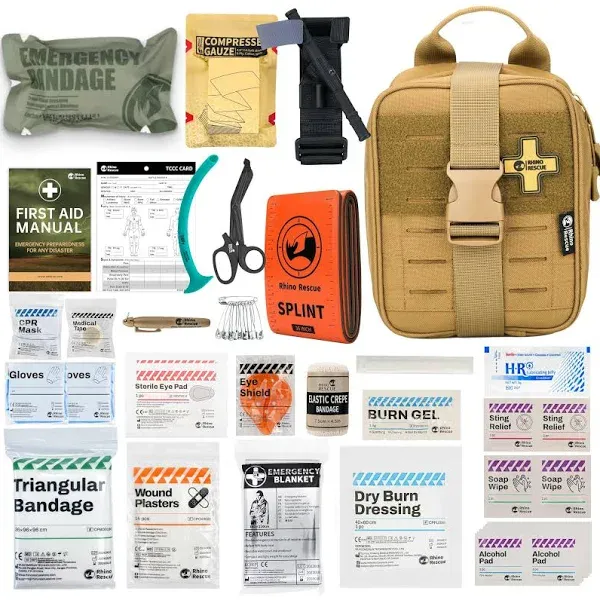 RHINO RESCUE IFAK Trauma First Aid Kit