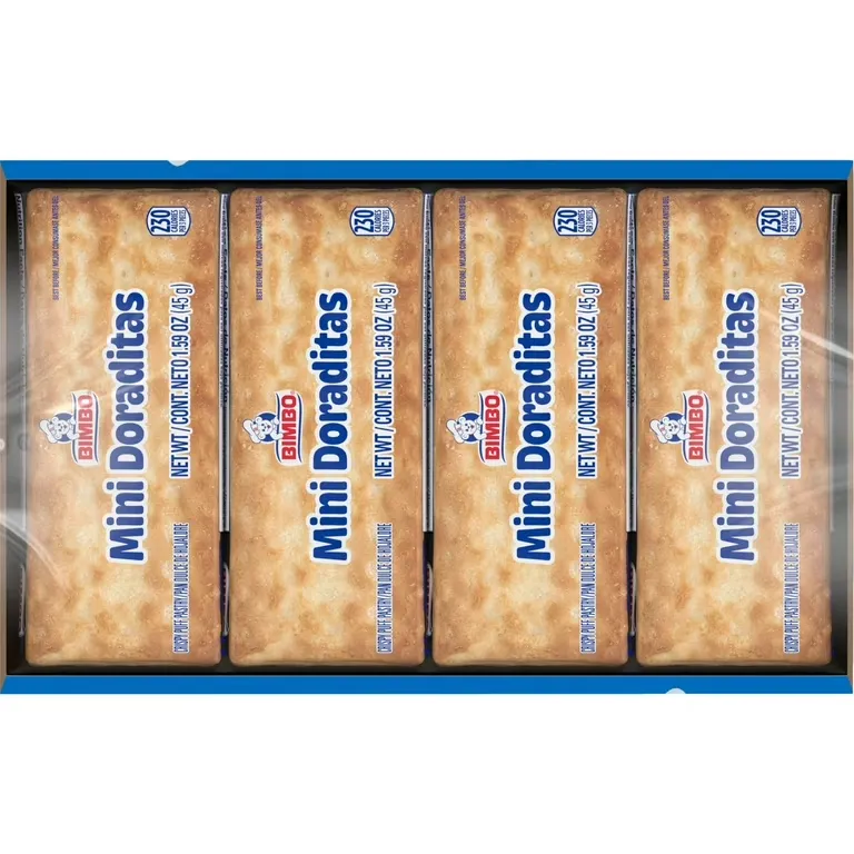 Bimbo Crispy Puff Pastry, Mini Doraditas, Triple Packs - 8 pack, 1.59 oz pack