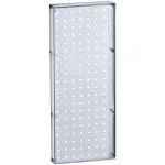 Azar 770820 Pegboard 1-Sided Wall Panel, Clear Translucent Color, 2-Pack