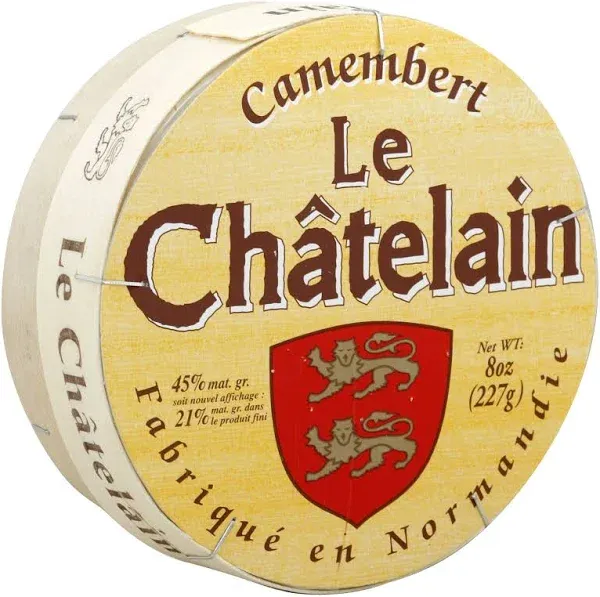 Le Chatelain Cheese, Soft Ripened, Camembert - 8 oz