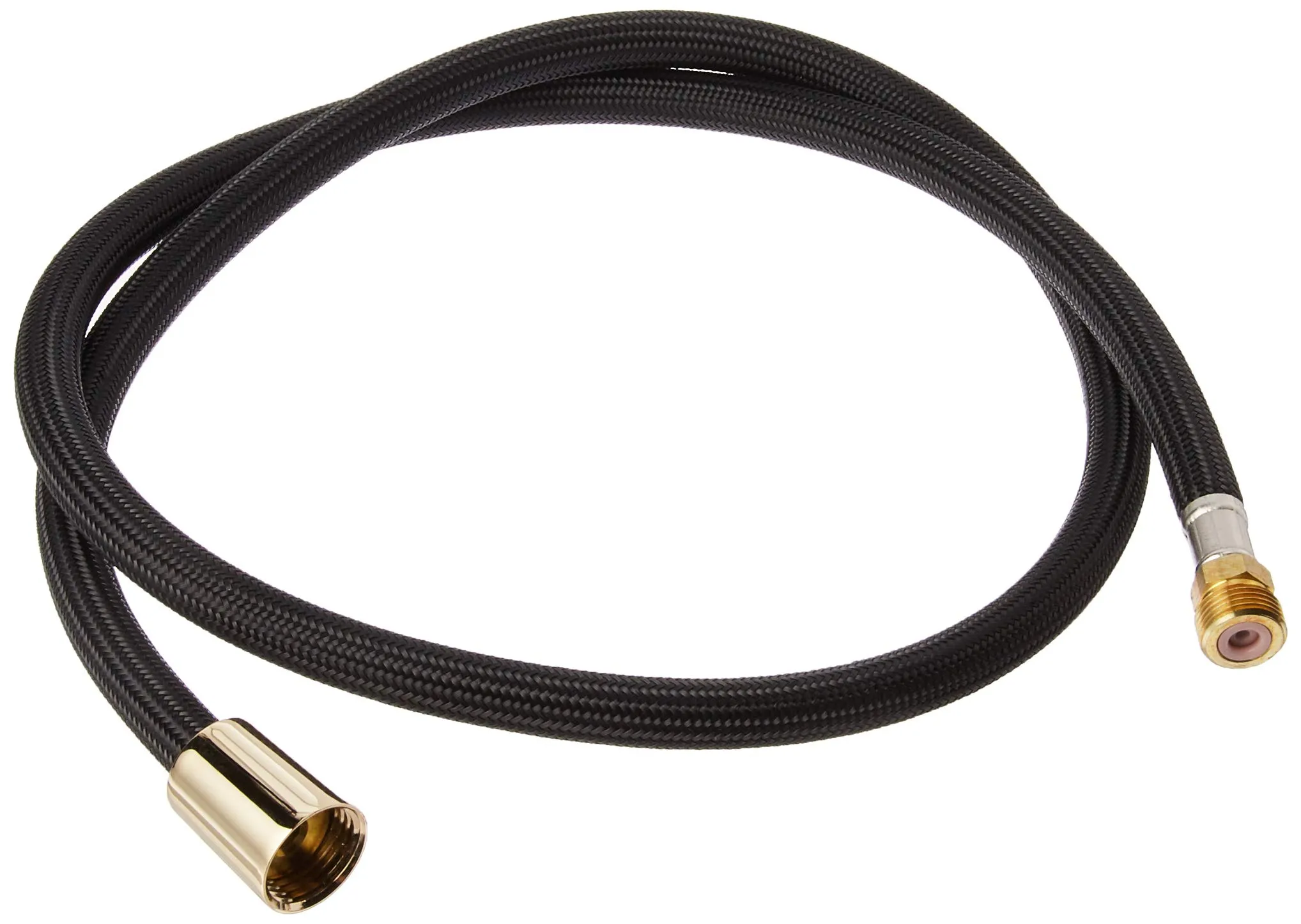 ROHL 9.28426 PERRIN & ROWE 47 INCH BLACK NYLON RINSE HOSE FOR SIDESPRAY KITCHEN FAUCETS