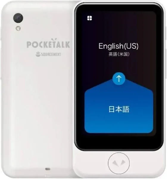 Pocketalk Plus Instant Two-Way VOICE TRANSLATOR with Camera &amp; Image Translation