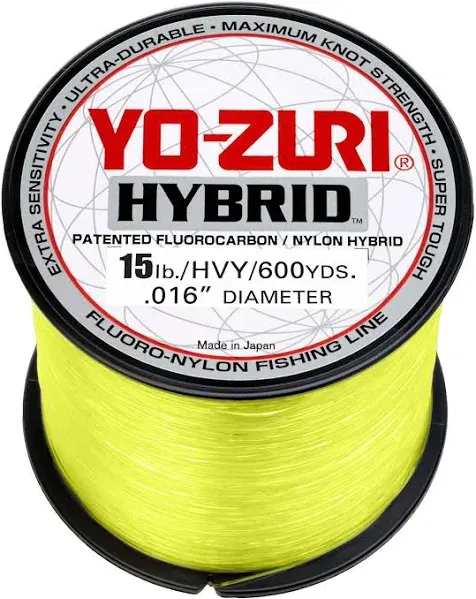 Yo-Zuri Hybrid Fluorocarbon Fishing Line