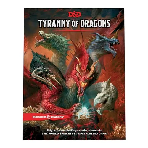 Tyranny of Dragons (D&D Adventure Book Combines Hoard of the Dragon Queen + The Rise of Tiamat)