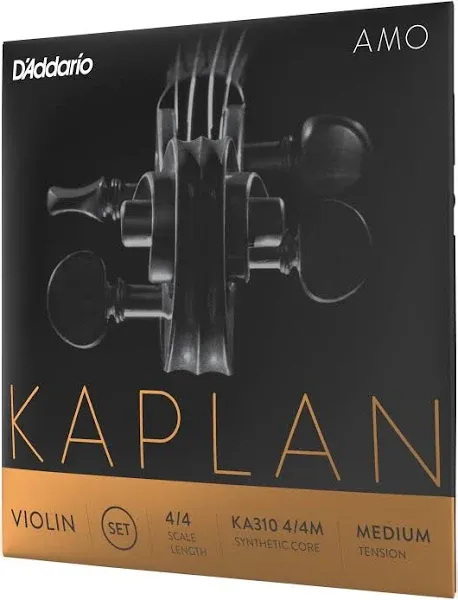 D'Addario KA31044M Kaplan Amo 4/4 Scale Violin String Set - Medium