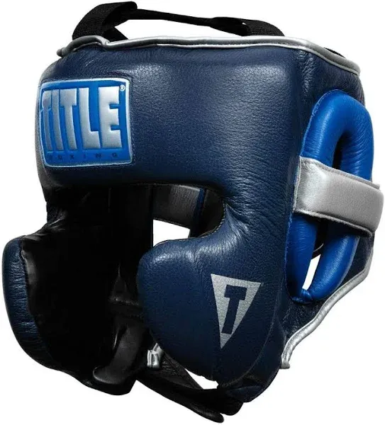 TITLE Boxing Royalty Leather Training Headgear - Boxing Headgear, MMA Gear, Headgear, Sparring Gear, Headgear Boxing, Sparring Boxing Head Gear, Sparring Headgear, Muay Thai Headgear