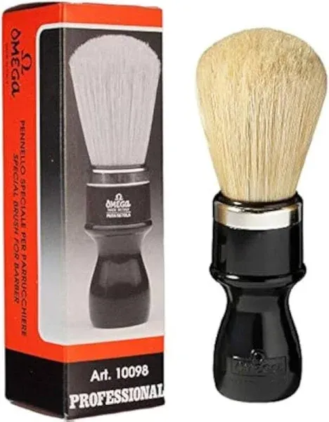 Omega Pure Bristle Shaving Brush 10098