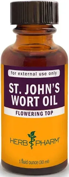 HERB PHARM St. John&#039;s Wort Oil, 1 fl oz (30 ml)