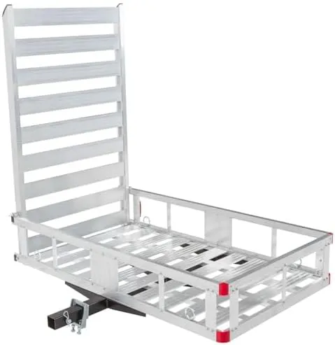 500 lbs. Hitch-Mounted Mobility Scooter Carrier Rack &amp; Ramp