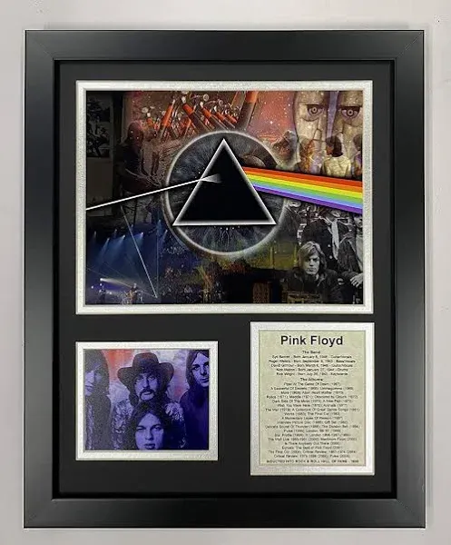 Legends Never Die Pink Floyd Mosaic Framed Memorabilia