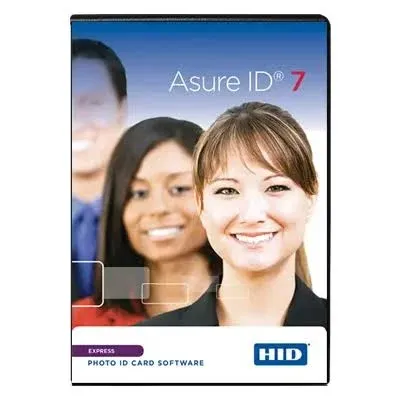 HID Asure ID 7 Express ID Card Design Software 86412